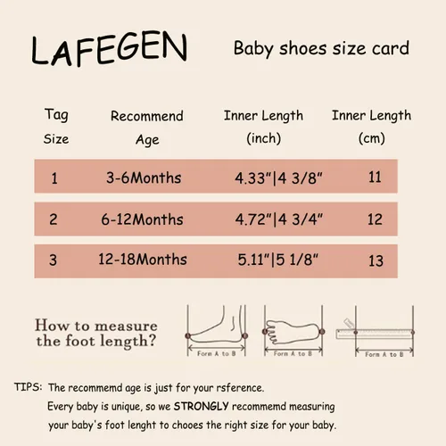 Miniatura 6 de LAFEGEN Zapatos de bebé para niña, antideslizantes, suela suave, de piel sintética, para bebé, Mary Jane, zapatos planos para primeros pasadores