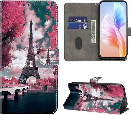Miniatura 47 de Funda para Samsung Galaxy S22, cartera Flip Folio lindo 3D pintado de dibujos animados PU Funda de cuero PU para niñas mujeres ranuras para tarjetas