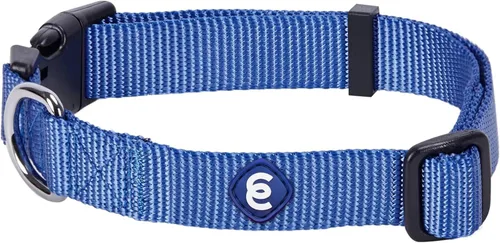 Miniatura 23 de Blueberry Pet Essentials - Collar ajustable para perro en turquesa Collares para perros medianos y grandes Nylon ecológico para cachorros machos