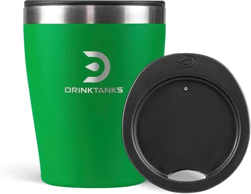 Miniatura 10 de DrinkTanks® - Vaso aislado para manualidades, taza de acero inoxidable, vaso de 10 onzas con tapa, vaso de acero inoxidable para agua, café