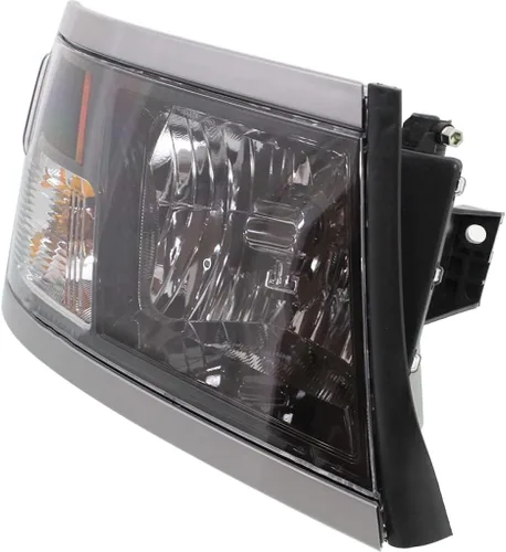 Miniatura 4 de Para Dodge Dakota 2008 2009 2010 2011 lado del conductor de faros delanteros Lente transparente Bisel negro Reemplazo para CH2518127