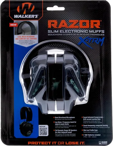 Miniatura 6 de Walker's Razor X-TRM Orejera electrónica Negro Cool