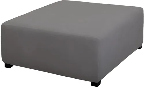 Miniatura 19 de PureFit Funda otomana súper elástica de ajuste perfecto cuadrada - Fundas otomanas para taburete y muebles plegables de almacenamiento para sala
