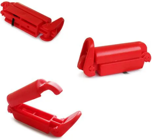Miniatura 2 de 1 unid ABS bebé niño asiento de coche cinturón de seguridad clip hebilla niño niño correa segura antideslizante cerradura fija accesorios coche