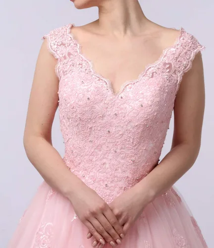 Miniatura 4 de Vestidos de quinceañera Vestido de baile de graduación de encaje dulce 16 vestidos de princesa