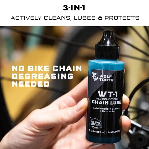 Miniatura 4 de Wolf Tooth Lubricante de cadena WT-1 2 oz bike-oils