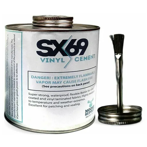 Miniatura 6 de Pegamento de vinilo para cemento SX-69, lata de 4 onzas, adhesivo de calidad industrial y resistencia comparable a HH-66