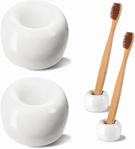 Miniatura 14 de SheeChung Portacepillos de dientes con tarro de masón, accesorios de baño, artículos esenciales de baño, organizadores y almacenamiento de baño