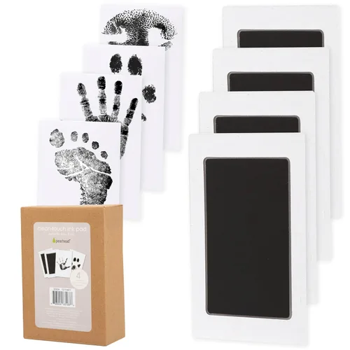 Miniatura 10 de Pearhead Almohadilla de Tinta para Bebé Clean-Touch, Almohadilla de Tinta Clean-Touch Sin Desorden con Tarjetas de Impresión, Segura para la Piel