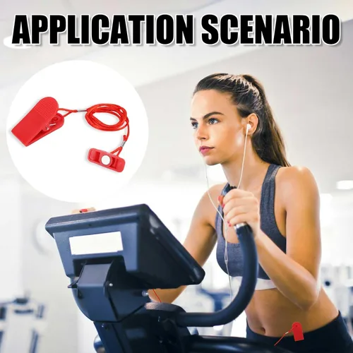 Miniatura 5 de NQEUEPN 2pcs Treadmill Magnet Safety Key Replacement, Magnetic Safety Switch Clip Universal Treadmill Emergency Stop Magnet for Treadmills Running