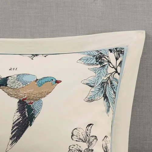 Miniatura 7 de Madison Park Quincy - Edredón acogedor con diseño de paisaje natural, ropa de cama para todas las estaciones, falda de cama a juego, almohadas