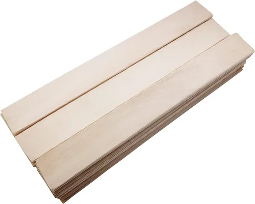 Palitos de paleta de 8 pulgadas 100 piezas para manualidades, palitos jumbo de madera para manualidades, palitos de pintura de madera para artes,