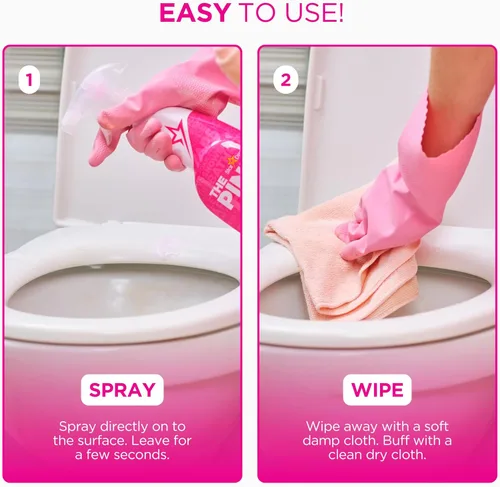 Miniatura 4 de Stardrops - The Pink Stuff - Limpiador en espuma para baños Miracle 750 ml - Para baños, azulejos, espuma de jabón, sarro, sin marcas