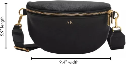 Miniatura 11 de Leather Fanny Pack Crossbody Bags for Women Trendy Sling Bag for Women Small Crossbody Bags for Women Vacation Essentials Handbags Crossbody Purse