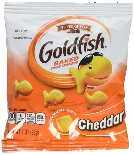 Miniatura 6 de Pepperidge Farm Goldfish, Cheddar, bolsas de 1.5 onzas (paquete de 72)
