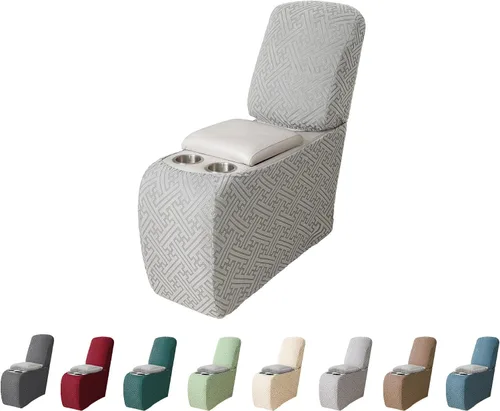 Miniatura 71 de Fundas de sofá reclinable seccional 100% impermeables para sofá reclinable en forma de L, funda de sofá modular de esquina en forma de L, fundas