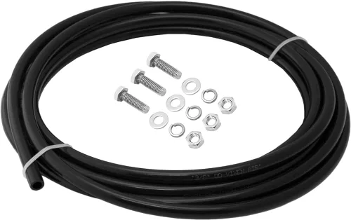 Miniatura 7 de Vixen Horns - Cuerno de tren para camión/coche. 4 Bocinas de aire con trompetas negras (XLong). Sonido súper fuerte en dB. Se adapta a vehículos