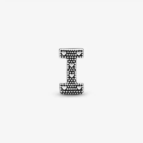 Miniatura 6 de Colgante de plata de ley 925 con letra PANDORA