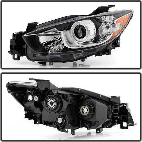 Miniatura 2 de ACANII - Para Mazda CX-5 modelos halógenos de fábrica 2013-2016, proyector, faro delantero, reemplazo del montaje del lado del conductor