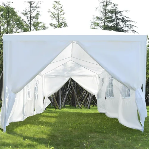 Miniatura 4 de 10'x30' Canopy Fiesta Boda Tienda al aire libre Pesado Gazebo Eventos