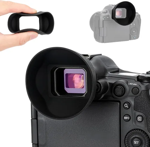 Miniatura 14 de Kiorafoto - Visor ocular de silicona suave extendido, especialmente diseñado para la cámara sin espejo Canon EOS R10
