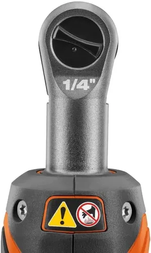 Miniatura 8 de Pacroban Trinquete inalámbrico sin escobillas de 1/4 pulgadas de 18 V (solo herramienta)
