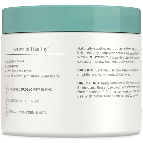 Miniatura 7 de Yobee Máscara calmante ultra suave para el cuero cabelludo, tratamiento del cuero cabelludo seco, mascarilla para el cabello segura para la piel