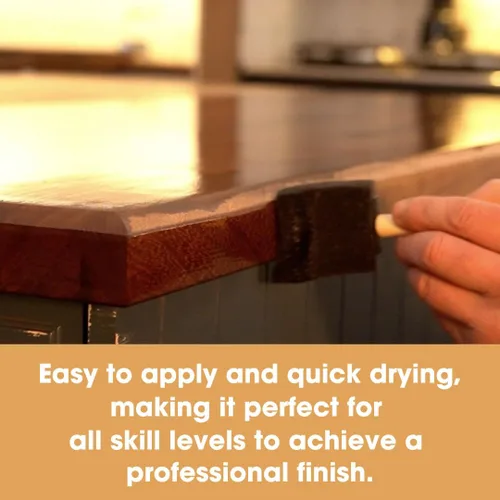 Miniatura 6 de Furniture Clinic Danish Oil Cuidado de madera para muebles de madera interiores y exteriores, roble, pino, teca, imprimación, sello y acabado