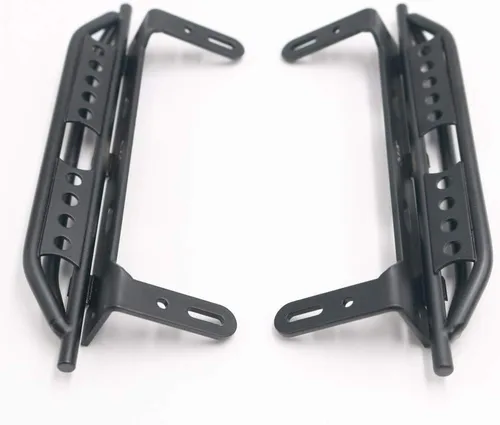 Miniatura 5 de KYX Estribos de metal para carreras, placa de pie para 1/10 RC Crawler TRX-4 (aleación)