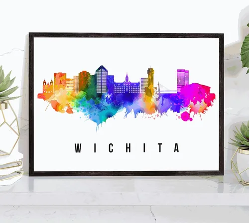 Miniatura 37 de Pera Print Rochester Skyline New York Póster, pintura de paisaje urbano de Nueva York, impresión de paisaje urbano y monumentos, arte de pared