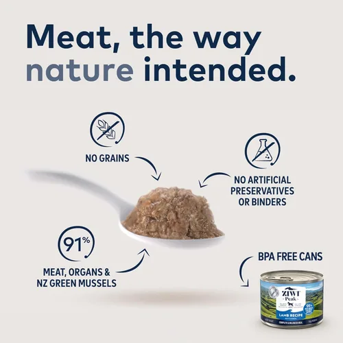 Miniatura 2 de ZIWI Peak - Comida para perros enlatada, completamente natural, alto contenido en proteínas, sin granos, con ingredientes limitados