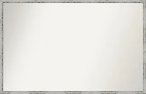 Miniatura 436 de Amanti Art Espejo de baño blanco para sobre el fregadero, 32 x 45 pulgadas, espejo de tocador rectangular blanco esbelto, marco de madera moderno