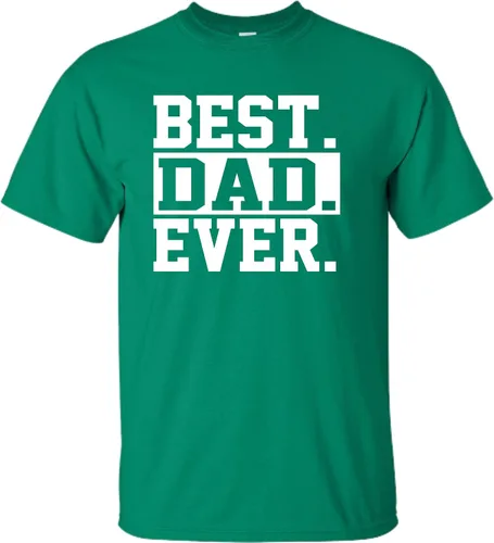 Miniatura 11 de Go All Out Camiseta de adulto para el día del padre con texto en inglés Best Dad Ever #1 Dad World's Greatest Dad