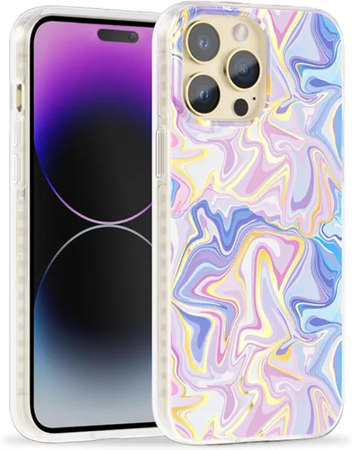 Miniatura 37 de SCORPIFY Funda para iPhone 15 Pro Max [Compatible con MagSafe] con Diseño de Estampado de Leopardo Guepardo Negro Mate, Linda Funda Magnética