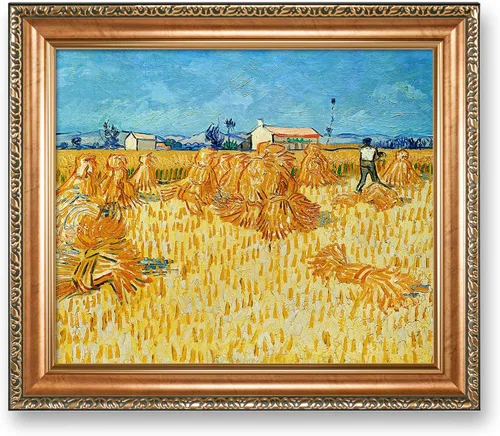 Miniatura 40 de A&T ARTWORK Noche estrellada sobre el Ródano de Vincent Van Gogh. Tamaño del marco: 36 x 30 pulgadas, tamaño de la imagen: 30 x 24 pulgadas