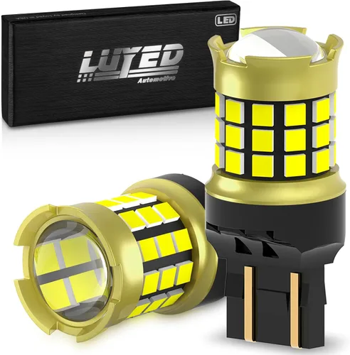 Miniatura 98 de 1156 Bombillas LED Ámbar Amarilla Luz de Señal de Giro 400% de Brillo 1141 1003 7506 Bombillas LED P21W Usadas para Luces Intermitentes Luz Trasera