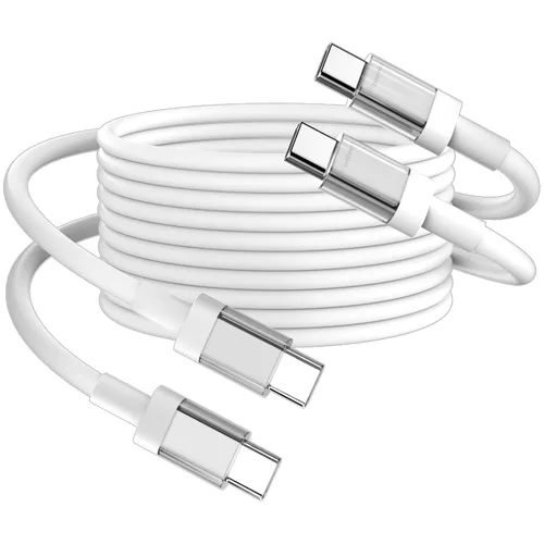 Miniatura 12 de Cable USB C a USB C de 3 pies 100 W, cable de carga rápida tipo C para iPhone 17e 17 16 Pro Max 15/iPad Pro 10 11/MacBook Air, para Samsung S26 S25