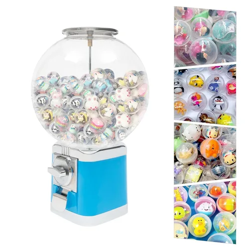 Máquina expendedora de caramelos, máquina de chicle, dispensador de dulces, máquina expendedora de juguetes de cápsula, máquina dispensadora de