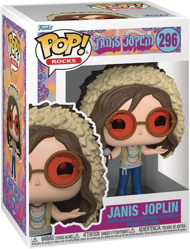 Miniatura 2 de POP Rocks: Janis Joplin Funko - Figura de vinilo (con funda protectora de caja compatible), multicolor, 3.75 pulgadas