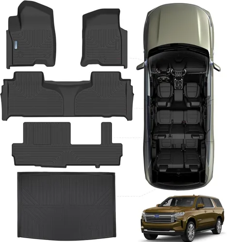 Miniatura 9 de Revestimientos de suelo para Acura ADX y Honda HR-V 2023-2026 TPE 2023-2026 TPE protección para todo tipo de clima, tapetes de primera y 2ª fila
