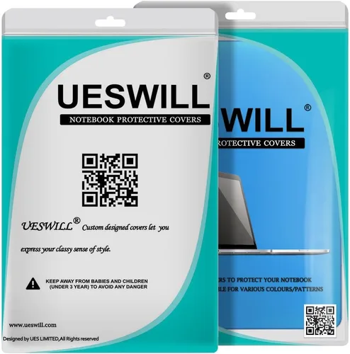 Miniatura 166 de UESWILL Funda de Carcasa Rígida Mate Compatible con MacBook Pro (Retina, 13 pulgadas, principios de 2015/2014/2013/finales de 2012), Modelo Negro