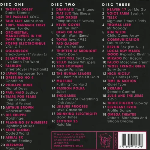 Miniatura 2 de Musik Music Musique 3.0: 1982 Synth Pop On The Air