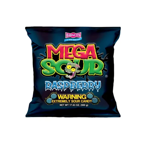 Miniatura 33 de Barnetts - Mega Sour Candy Apple 3.67 oz - Bolsas dulces de moda - Dulces tradicionalmente hechos a mano - Revestimiento agrio dura 20 segundos