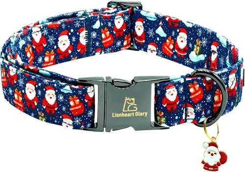 Miniatura 12 de Lionheart glory Collar de perro, Collar de perro azul Collar de perro para niños Collar ajustable de dinosaurio para perros pequeños Regalo