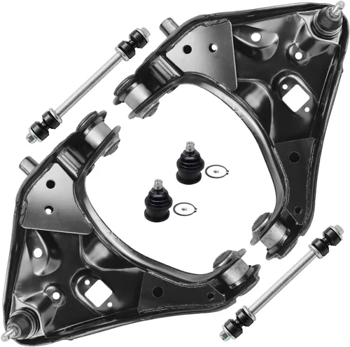 Miniatura 154 de Detroit Axle - Kit de extremo delantero para Chrysler 300 Dodge Charge Challenger 2011-2023, 2 brazos de control inferiores traseros 2 rótulas