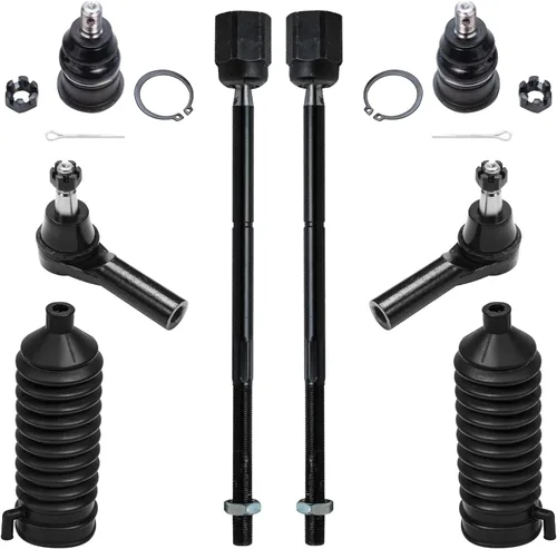 Miniatura 94 de Detroit Axle – Kit de suspensión delantera para Hyundai 2013-2018 Santa Fe 2 enlaces de barra de estabilizador 4 varillas de amarre interiores