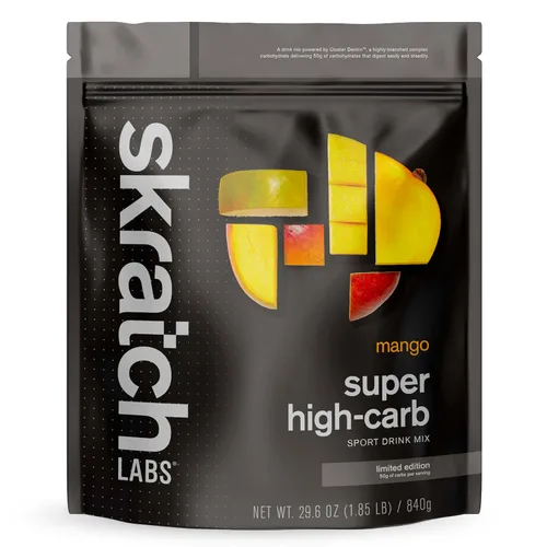 Miniatura 11 de Skratch Labs Polvo de hidratación súper alto en carbohidratos Polvo de carbohidratos con dextrina en racimo y electrolitos Bebida energética