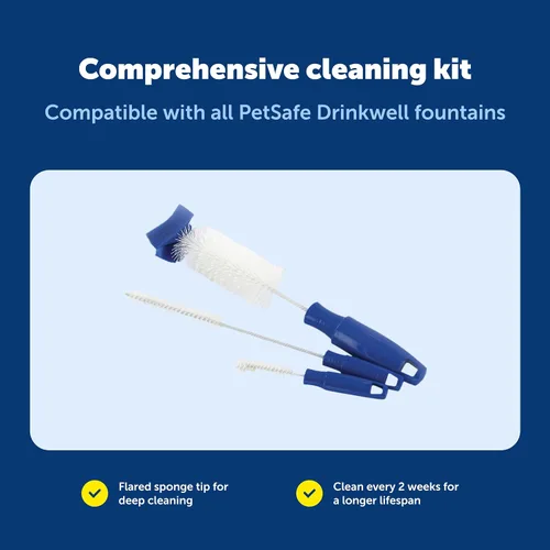 Miniatura 6 de Set de limpieza para fuente de mascotas de Drinkwell, Azul