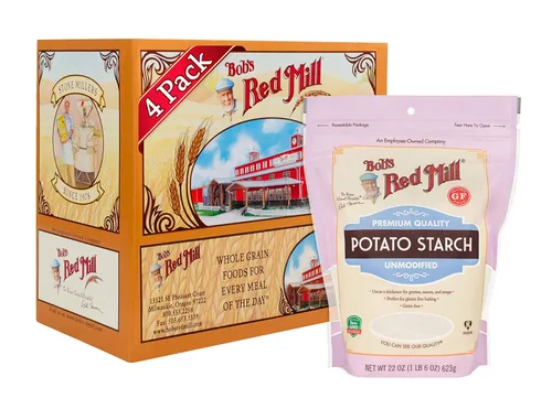Bob's Red Mill Almidón de patata, 22 onzas (paquete de 4), sin OMG, vegano, kosher
