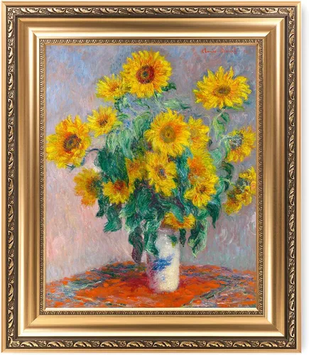 Miniatura 62 de Pinturas clásicas mundiales de Claude Monet Impresión giclée sobre lienzo alargado, pieza de galería para colgar y decorar el hogar, The CliffWalk
